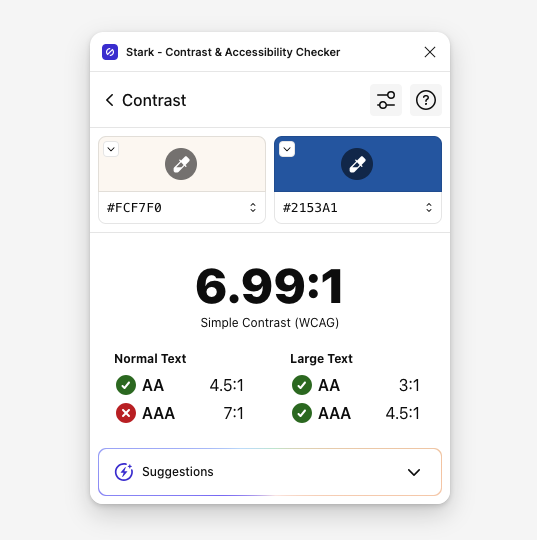 Stark plugin Figma accessibilité