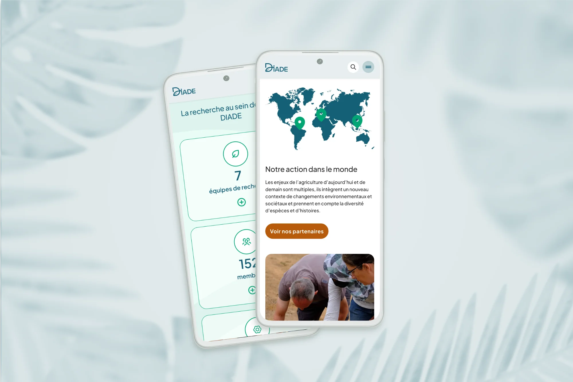 Site centre de recherche Ecrans mobile 1